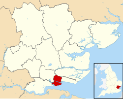Castle Point UK locator map